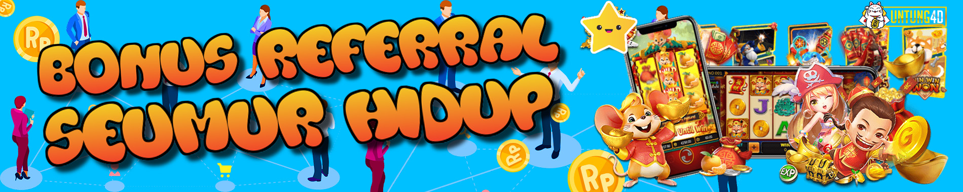 BONUS REFERRAL SLOT DAN TOGEL ONLINE TERBESAR UNTUNG4D